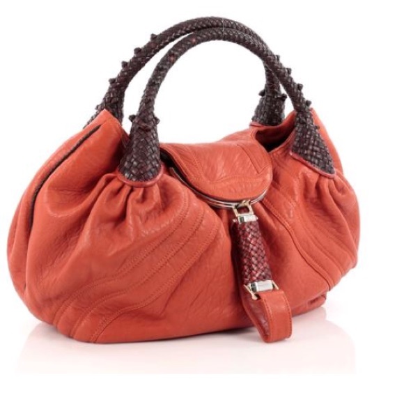 Fendi Handbags - 100% Authentic Burnt Orange Fendi Spy Bag!